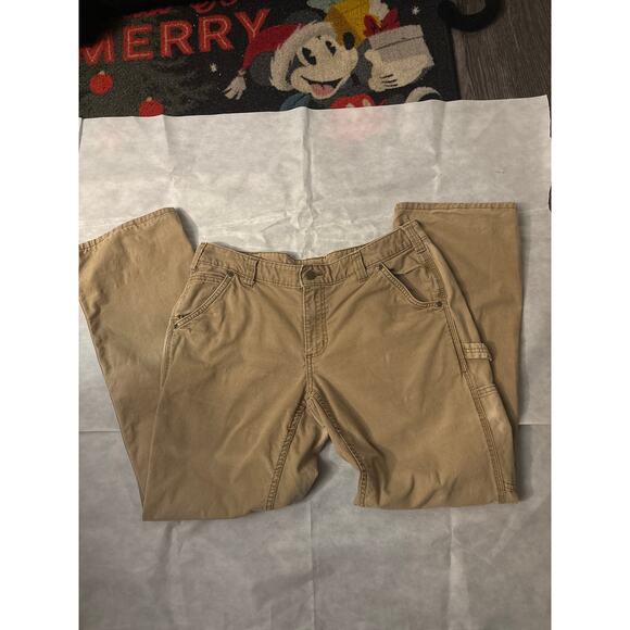 Carhartt Original Fit Jean 12 FLAWS Casual Cabincore Fisherman Heritage Workwear - Picture 1 of 14